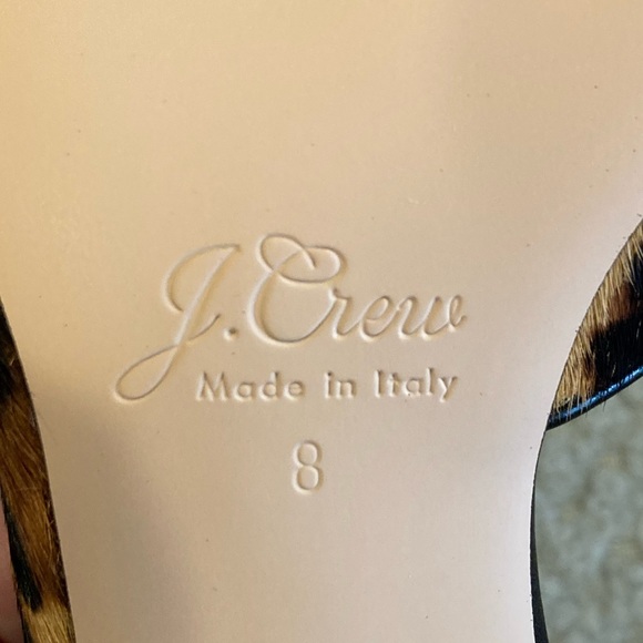 J. Crew Colette d'Orsay pumps in leopard calf hair - Picture 7 of 13